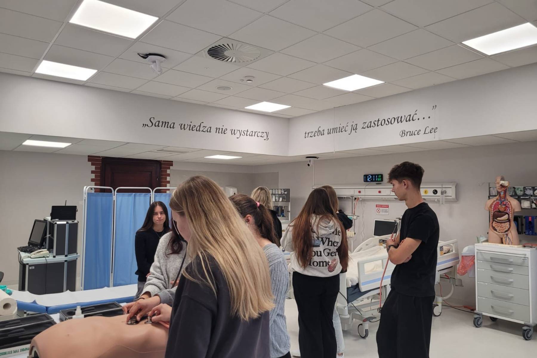 Warsztaty medyczne na Uniwersytecie Pomorskim